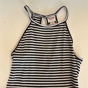 Halter top striped dress!